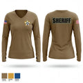 HCC 44902136 Women's Long Sleeve V-neck Shirt - 1