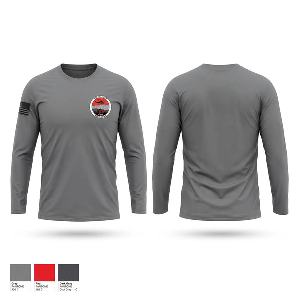 Long Sleeve Performance Shirt, Fox Helitack H-532, Fire Department, Teamtime, Team time, sublimation, custom sports apparel, team uniforms, spirit wear, spiritwear, sports uniforms, custom shirts, team store, custom team store, fundraiser sports, apparel fundraiser