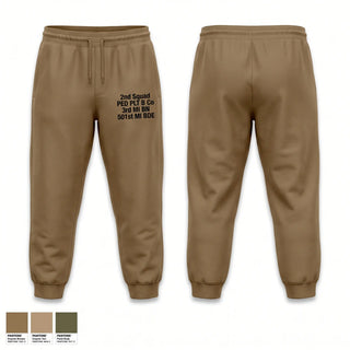 Sweatpants, 2nd Squad, PED PLT, B Co, 3rd MI BN, 501st MI BDE, Army, Teamtime, Team time, sublimation, custom sports apparel, team uniforms, spirit wear, spiritwear, sports uniforms, custom shirts, team store, custom team store, fundraiser sports, apparel fundraiser