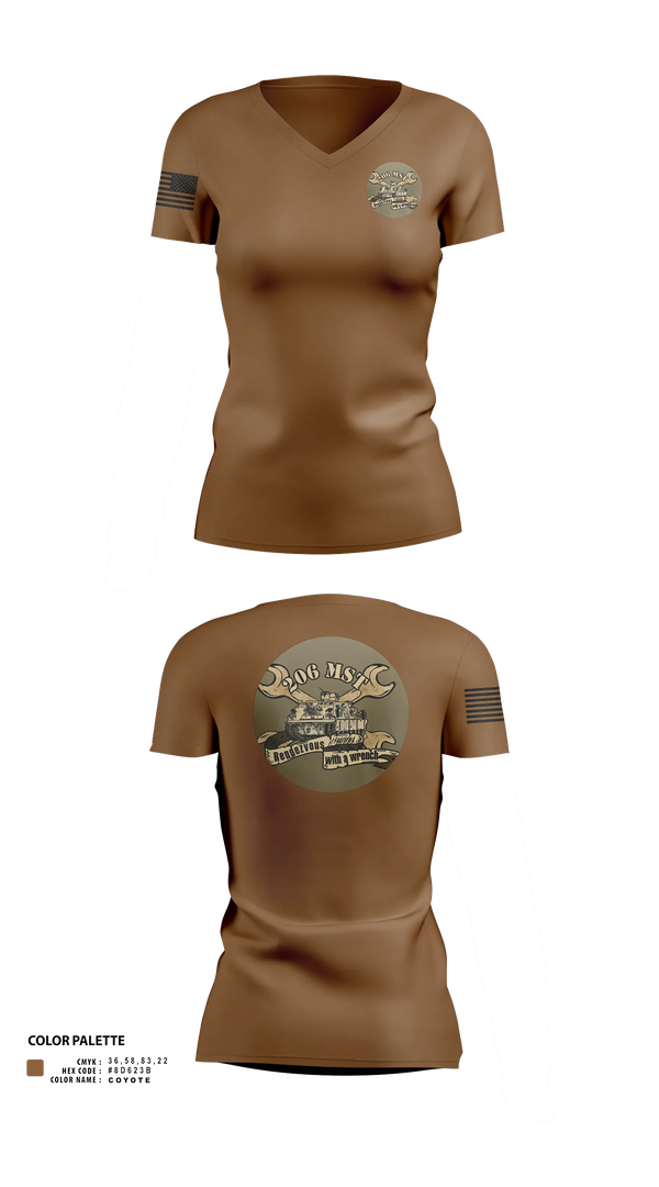 Womens Short Sleeve Vneck Shirt, 206th MST206th MST, Army, Teamtime, Team time, sublimation, custom sports apparel, team uniforms, spirit wear, spiritwear, sports uniforms, custom shirts, team store, custom team store, fundraiser sports, apparel fundraiser
