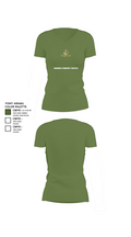EMMBROCK COMMUNITY SERVICES 16784997 Women's Short Sleeve V-neck Shirt - 20