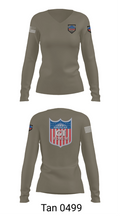 Agif board 96601828 Women's Long Sleeve V-neck Shirt - 77
