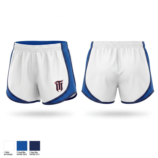 Womens Shorts, TX Monsters, Baseball, Teamtime, Team time, sublimation, custom sports apparel, team uniforms, spirit wear, spiritwear, sports uniforms, custom shirts, team store, custom team store, fundraiser sports, apparel fundraiser