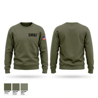 Crew Neck Sweatshirt, SWAT, Police, Teamtime, Team time, sublimation, custom sports apparel, team uniforms, spirit wear, spiritwear, sports uniforms, custom shirts, team store, custom team store, fundraiser sports, apparel fundraiser