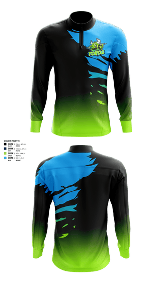 Quarter Zip Jacket, Northeast Toros Football, Football, Teamtime, Team time, sublimation, custom sports apparel, team uniforms, spirit wear, spiritwear, sports uniforms, custom shirts, team store, custom team store, fundraiser sports, apparel fundraiser