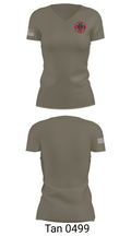 Jefferson Twp Fire 22328988 Women's Short Sleeve V-neck Shirt - 6