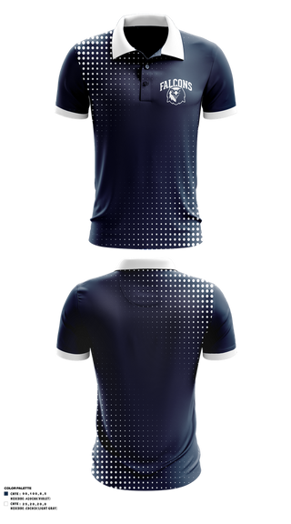 Short Sleeve Performance Polo, Frontier School of Excellence Basketball, Men's Basketball, Teamtime, Team time, sublimation, custom sports apparel, team uniforms, spirit wear, spiritwear, sports uniforms, custom shirts, team store, custom team store, fundraiser sports, apparel fundraiser