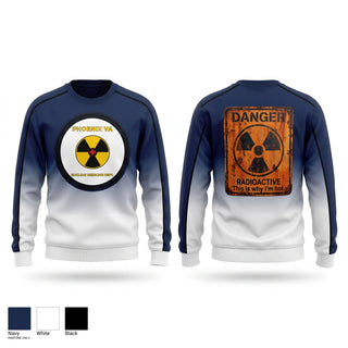 Crew Neck Sweatshirt, PHX NUC MED, Air Force, Teamtime, Team time, sublimation, custom sports apparel, team uniforms, spirit wear, spiritwear, sports uniforms, custom shirts, team store, custom team store, fundraiser sports, apparel fundraiser