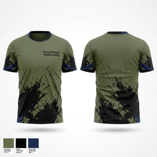 Short Sleeve Performance Shirt, Corvus Strategic Solutions Group, , Teamtime, Team time, sublimation, custom sports apparel, team uniforms, spirit wear, spiritwear, sports uniforms, custom shirts, team store, custom team store, fundraiser sports, apparel fundraiser