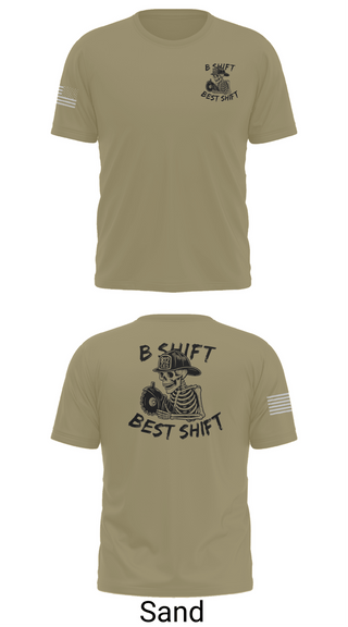 Old School Cotton Feel Shirt, 812 CES (B shift), Air Force, Teamtime, Team time, sublimation, custom sports apparel, team uniforms, spirit wear, spiritwear, sports uniforms, custom shirts, team store, custom team store, fundraiser sports, apparel fundraiser