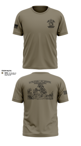 Short Sleeve Performance Shirt, Bco 1-167IN, Army, Teamtime, Team time, sublimation, custom sports apparel, team uniforms, spirit wear, spiritwear, sports uniforms, custom shirts, team store, custom team store, fundraiser sports, apparel fundraiser