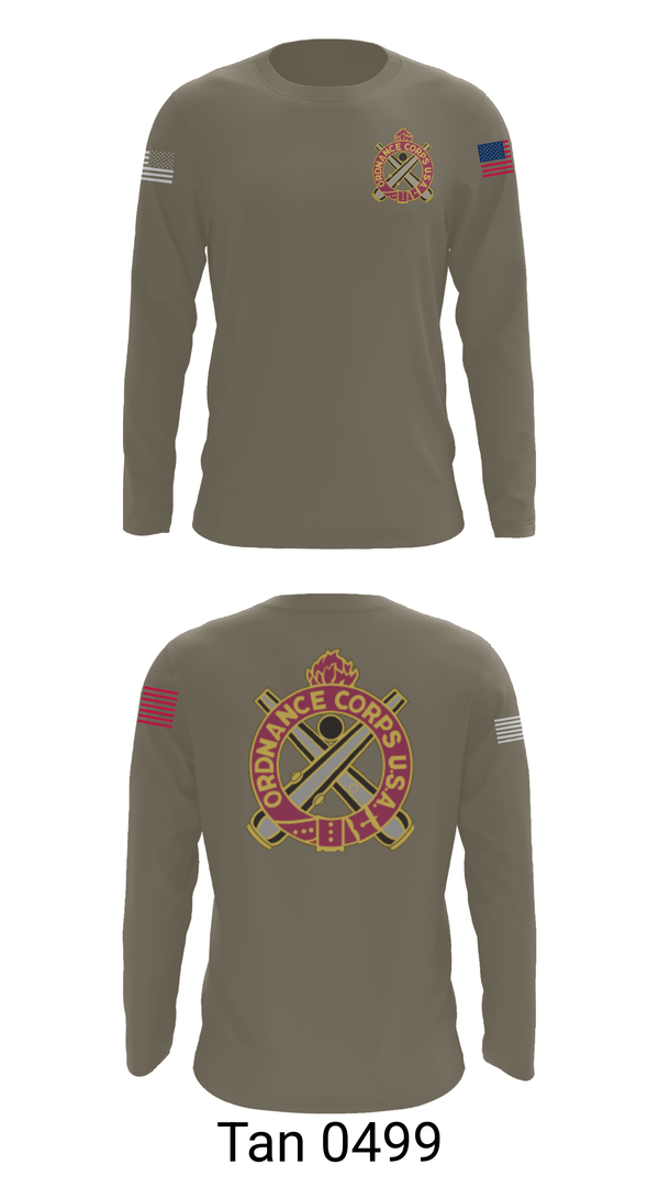 Long Sleeve Performance Shirt, H Co 1-66, , Teamtime, Team time, sublimation, custom sports apparel, team uniforms, spirit wear, spiritwear, sports uniforms, custom shirts, team store, custom team store, fundraiser sports, apparel fundraiser