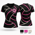 Club Khaos 55785430 Women's Short Sleeve V-neck Shirt - 1
