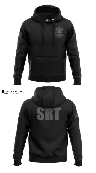 Hoodie, SRT, Police, Teamtime, Team time, sublimation, custom sports apparel, team uniforms, spirit wear, spiritwear, sports uniforms, custom shirts, team store, custom team store, fundraiser sports, apparel fundraiser