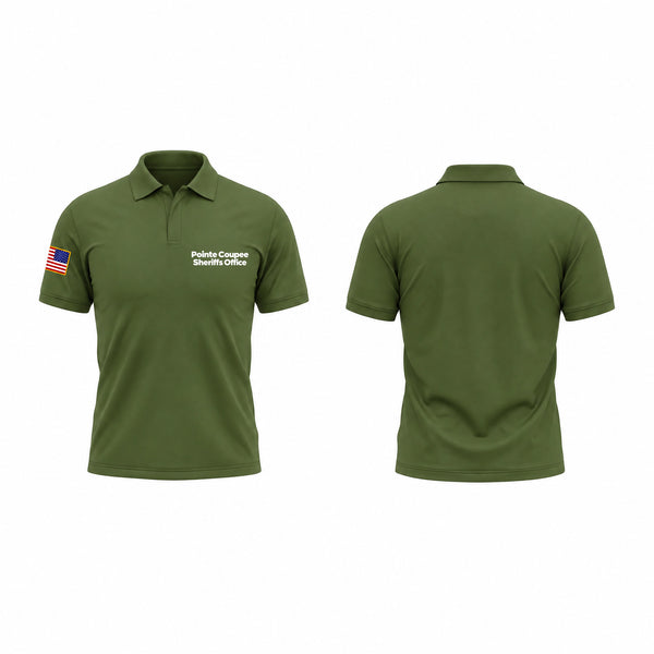 Short Sleeve Performance Polo, Pointe Coupee Sheriffs Office, Police, Teamtime, Team time, sublimation, custom sports apparel, team uniforms, spirit wear, spiritwear, sports uniforms, custom shirts, team store, custom team store, fundraiser sports, apparel fundraiser
