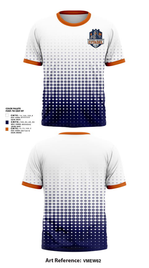 Short Sleeve Performance Shirt, Northwest Arkansas Citadel, , Teamtime, Team time, sublimation, custom sports apparel, team uniforms, spirit wear, spiritwear, sports uniforms, custom shirts, team store, custom team store, fundraiser sports, apparel fundraiser
