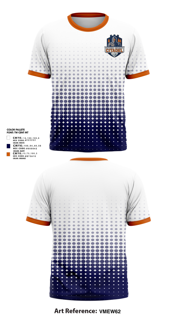 Short Sleeve Performance Shirt, Northwest Arkansas Citadel, , Teamtime, Team time, sublimation, custom sports apparel, team uniforms, spirit wear, spiritwear, sports uniforms, custom shirts, team store, custom team store, fundraiser sports, apparel fundraiser