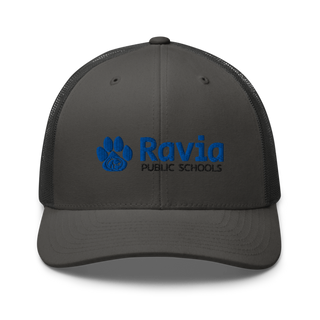 Ravia Middle School Basketball Retro Trucker Hat | Yupoong 6606