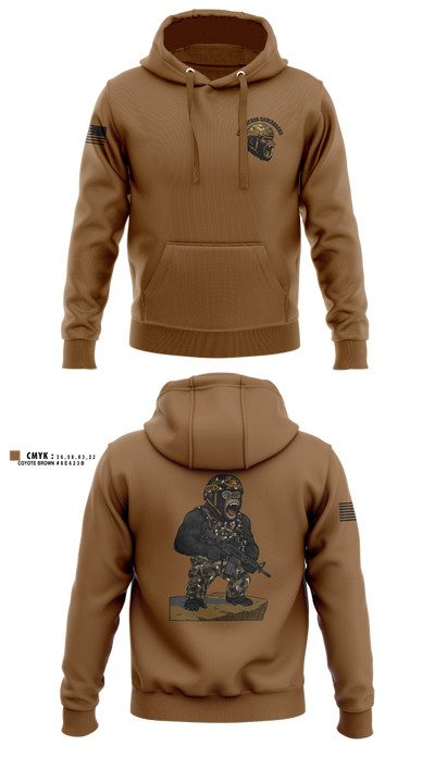 1136th MP Co 54858504 Hoodie - 1
