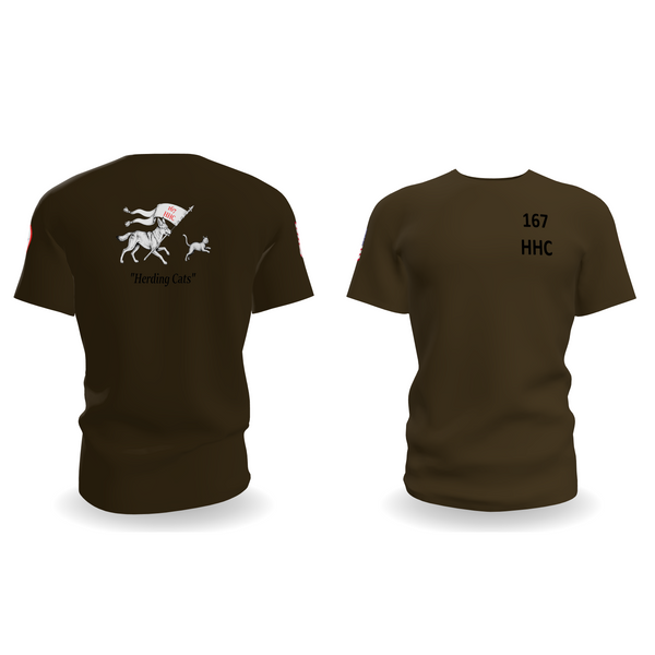 Short Sleeve Performance Shirt, 167th HHC, Army, Teamtime, Team time, sublimation, custom sports apparel, team uniforms, spirit wear, spiritwear, sports uniforms, custom shirts, team store, custom team store, fundraiser sports, apparel fundraiser