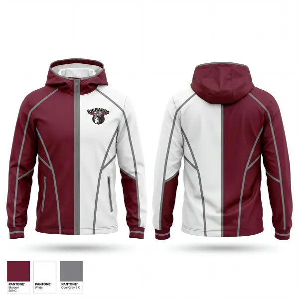 Windbreaker, St. Richard’s Bulldogs, Baseball, Teamtime, Team time, sublimation, custom sports apparel, team uniforms, spirit wear, spiritwear, sports uniforms, custom shirts, team store, custom team store, fundraiser sports, apparel fundraiser