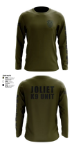 Joliet Police K-9 Unit 79217416 Long Sleeve Performance Shirt 18