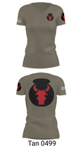 2nd Brigade Combat Team, 34th Infantry Division 70641214 Women's Short Sleeve V-neck Shirt - 65
