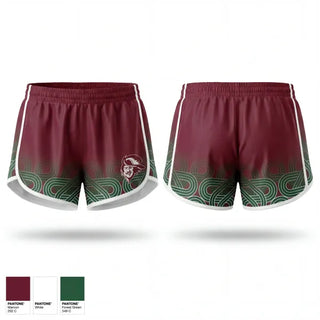 Womens Shorts, Caravel Academy Track & Field, Track & Field, Teamtime, Team time, sublimation, custom sports apparel, team uniforms, spirit wear, spiritwear, sports uniforms, custom shirts, team store, custom team store, fundraiser sports, apparel fundraiser