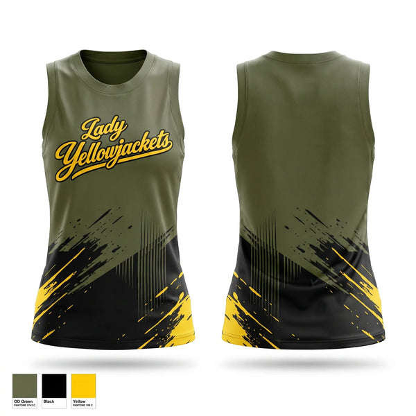 Mens Basketball Jersey, Fort Benning Lady Yellowjackets, Women's Basketball, Teamtime, Team time, sublimation, custom sports apparel, team uniforms, spirit wear, spiritwear, sports uniforms, custom shirts, team store, custom team store, fundraiser sports, apparel fundraiser