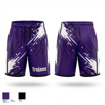 Trojans 31518478 Mens Reversible Basketball Shorts - 1