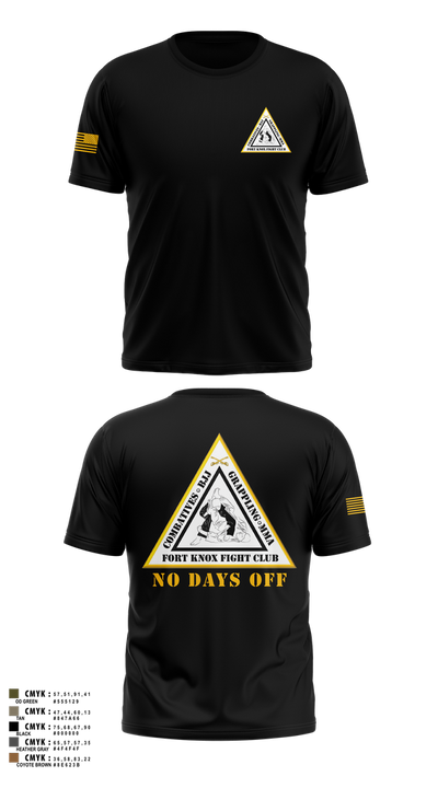 Fort Knox Fight Club Old School Cotton Feel Shirt - 4