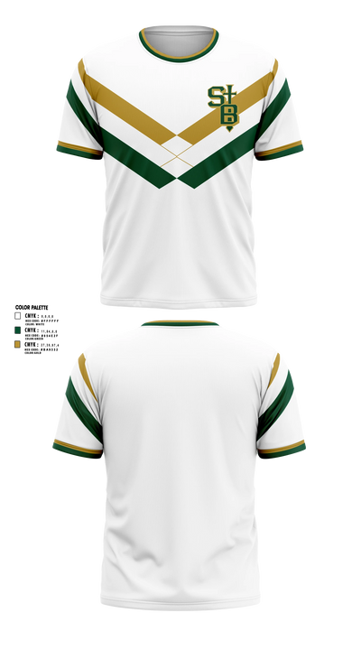 Saint Bonaventure Soccer 4381988 Short Sleeve Performance Shirt - 9