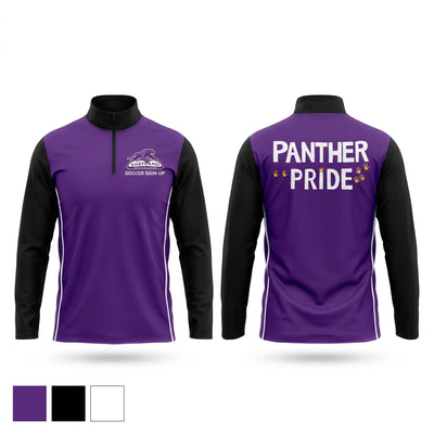Eastland Prep Panthers Quarter Zip Jacket - 1