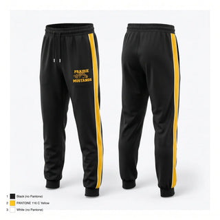 Sweatpants, Prairie Mustangs, Men's Basketball, Teamtime, Team time, sublimation, custom sports apparel, team uniforms, spirit wear, spiritwear, sports uniforms, custom shirts, team store, custom team store, fundraiser sports, apparel fundraiser