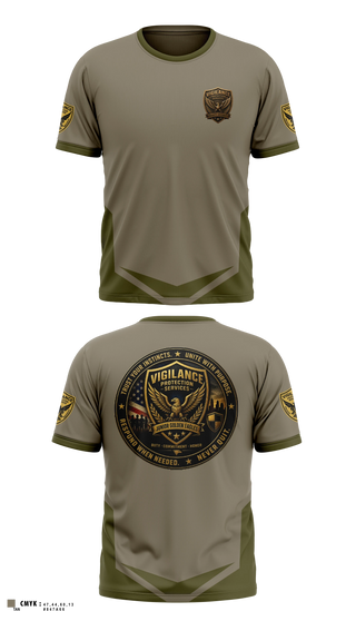 Short Sleeve Performance Shirt, Vigilance Protection Services, , Teamtime, Team time, sublimation, custom sports apparel, team uniforms, spirit wear, spiritwear, sports uniforms, custom shirts, team store, custom team store, fundraiser sports, apparel fundraiser
