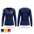 SCOTLAND NECK POLICE DEPARTMENT 60970122 Women's Long Sleeve V-neck Shirt - 1