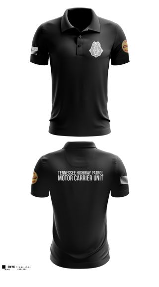Short Sleeve Performance Polo, THP motor carrier unit, Police, Teamtime, Team time, sublimation, custom sports apparel, team uniforms, spirit wear, spiritwear, sports uniforms, custom shirts, team store, custom team store, fundraiser sports, apparel fundraiser