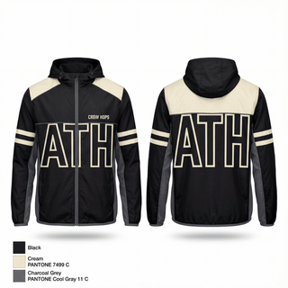 Windbreaker, ATH (Around the Horn) Crow Hops, Baseball, Teamtime, Team time, sublimation, custom sports apparel, team uniforms, spirit wear, spiritwear, sports uniforms, custom shirts, team store, custom team store, fundraiser sports, apparel fundraiser