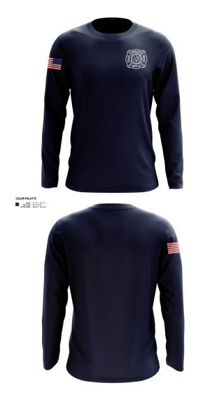 Long Sleeve Performance Shirt, Middlesex Hose Co, Fire Department, Teamtime, Team time, sublimation, custom sports apparel, team uniforms, spirit wear, spiritwear, sports uniforms, custom shirts, team store, custom team store, fundraiser sports, apparel fundraiser