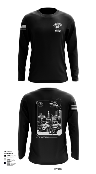 Long Sleeve Performance Shirt, Columbus Division of Police- 8C Company, , Teamtime, Team time, sublimation, custom sports apparel, team uniforms, spirit wear, spiritwear, sports uniforms, custom shirts, team store, custom team store, fundraiser sports, apparel fundraiser