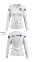 Alabama CARE EMS Inc. 56546615 Women's Long Sleeve V-neck Shirt - 30