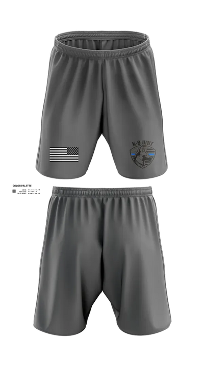 Hammond Police K9 41895073 Athletic Shorts With Pockets - 22