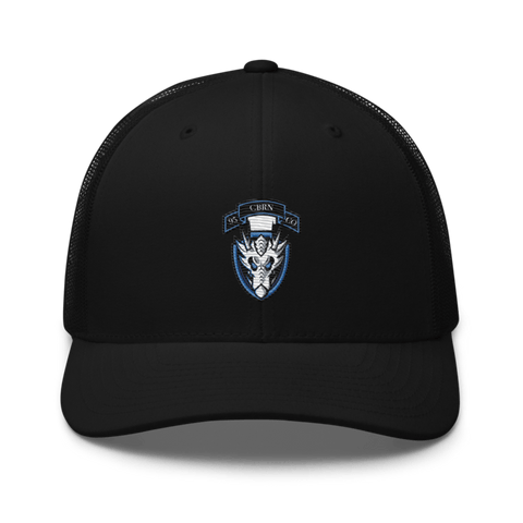 1st Platoon, 95th CBRN 66149028 Retro Trucker Hat | Yupoong 6606