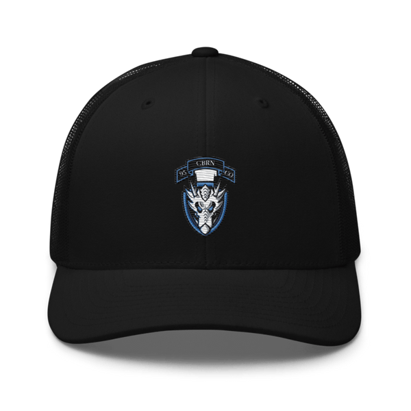1st Platoon, 95th CBRN 66149028 Retro Trucker Hat | Yupoong 6606