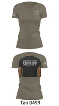 Washington County Sheriff's Department 29458252 Women's Short Sleeve V-neck Shirt - 6