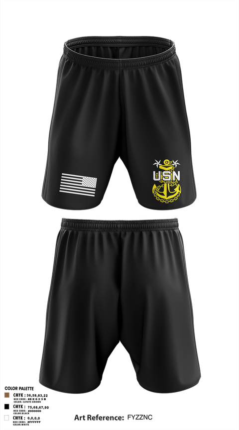Athletic Shorts With Pockets, NRC NORTH ISLAND, Navy, Teamtime, Team time, sublimation, custom sports apparel, team uniforms, spirit wear, spiritwear, sports uniforms, custom shirts, team store, custom team store, fundraiser sports, apparel fundraiser