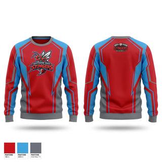 Crew Neck Sweatshirt, Southern Ohio Stingers, Baseball, Teamtime, Team time, sublimation, custom sports apparel, team uniforms, spirit wear, spiritwear, sports uniforms, custom shirts, team store, custom team store, fundraiser sports, apparel fundraiser
