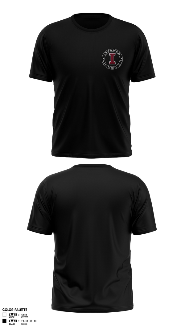 Ironmen Wrestling Club 26-27 Short Sleeve Performance Shirt - 5