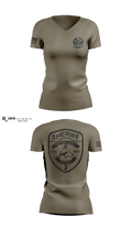 CMCSO k9 Women's Short Sleeve V-neck Shirt - 6