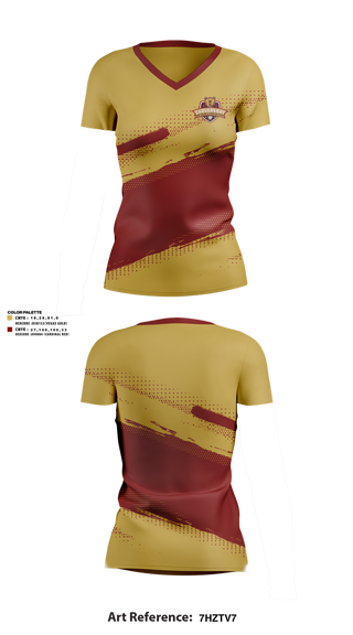 Womens Short Sleeve Vneck Shirt, Carvers Bay Cheer, Cheer, Teamtime, Team time, sublimation, custom sports apparel, team uniforms, spirit wear, spiritwear, sports uniforms, custom shirts, team store, custom team store, fundraiser sports, apparel fundraiser